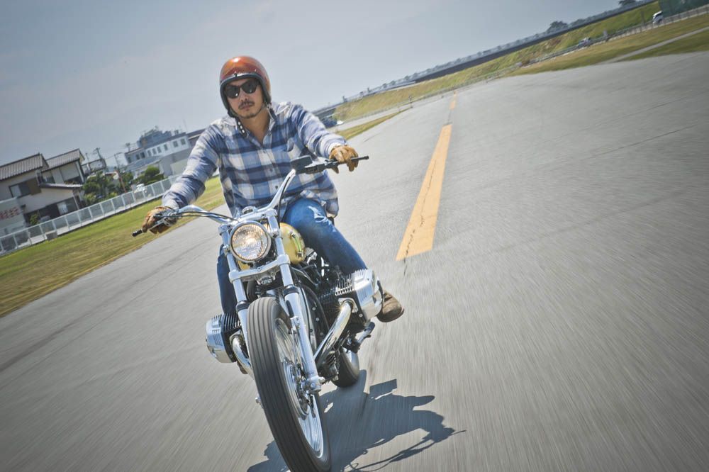 Preparaciones sobre la BMW R nineT