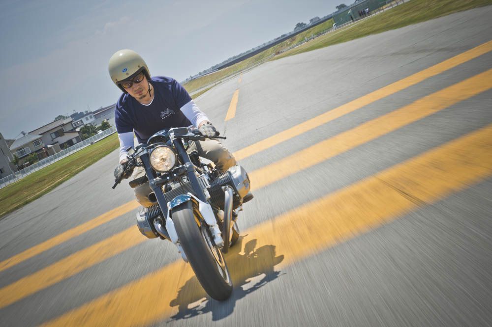 Preparaciones sobre la BMW R nineT