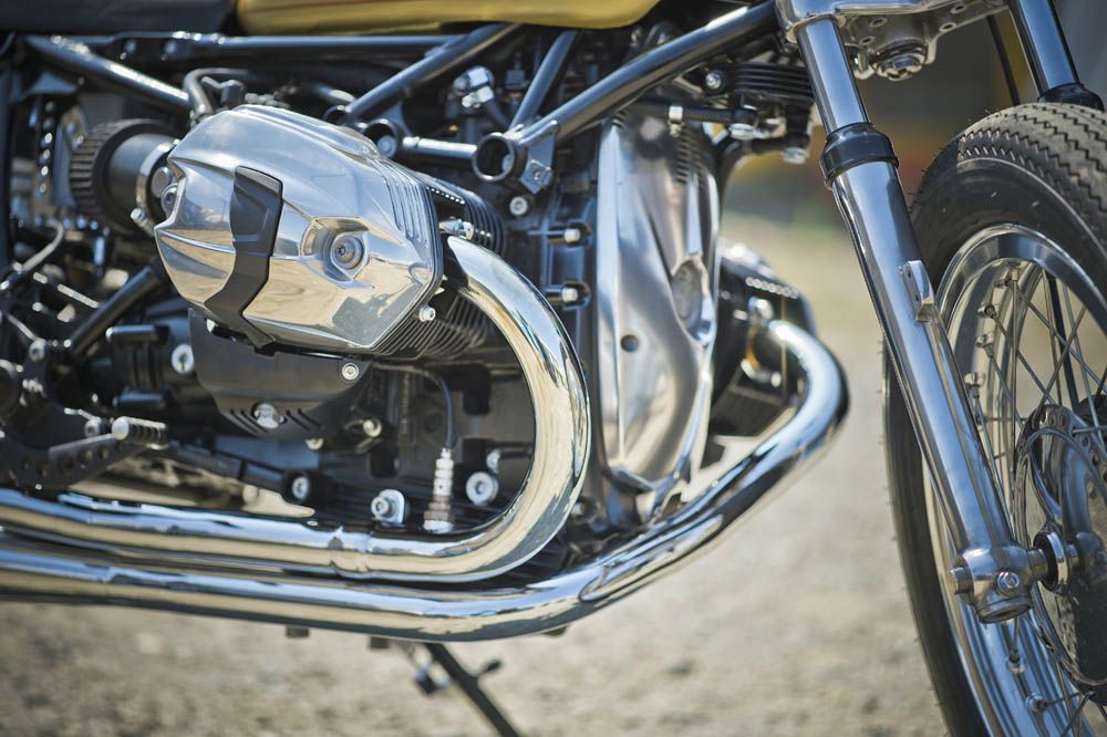 Preparaciones sobre la BMW R nineT