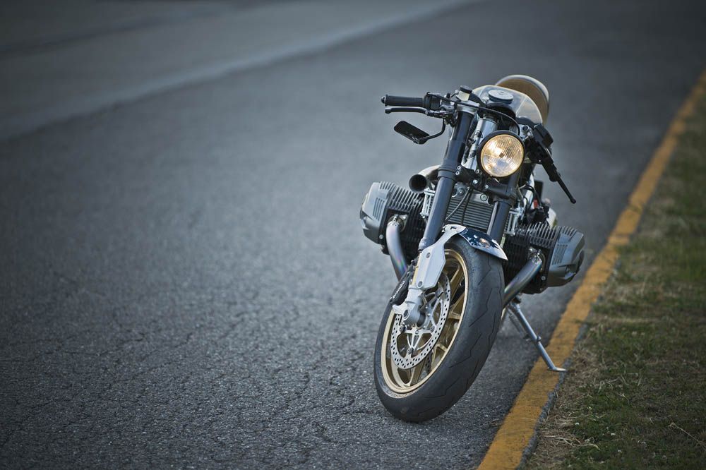 Preparaciones sobre la BMW R nineT