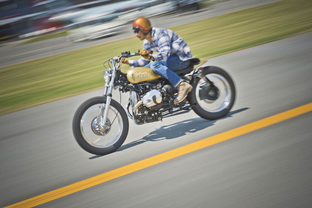 Preparaciones sobre la BMW R nineT