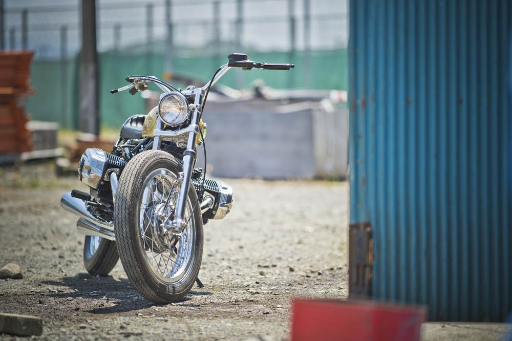 Preparaciones sobre la BMW R nineT