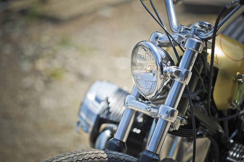 Preparaciones sobre la BMW R nineT