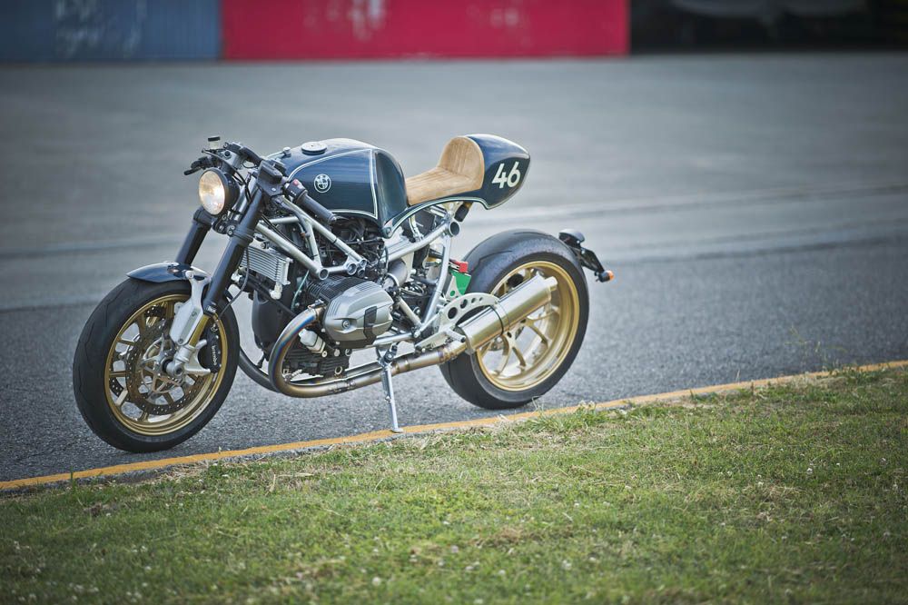 Preparaciones sobre la BMW R nineT