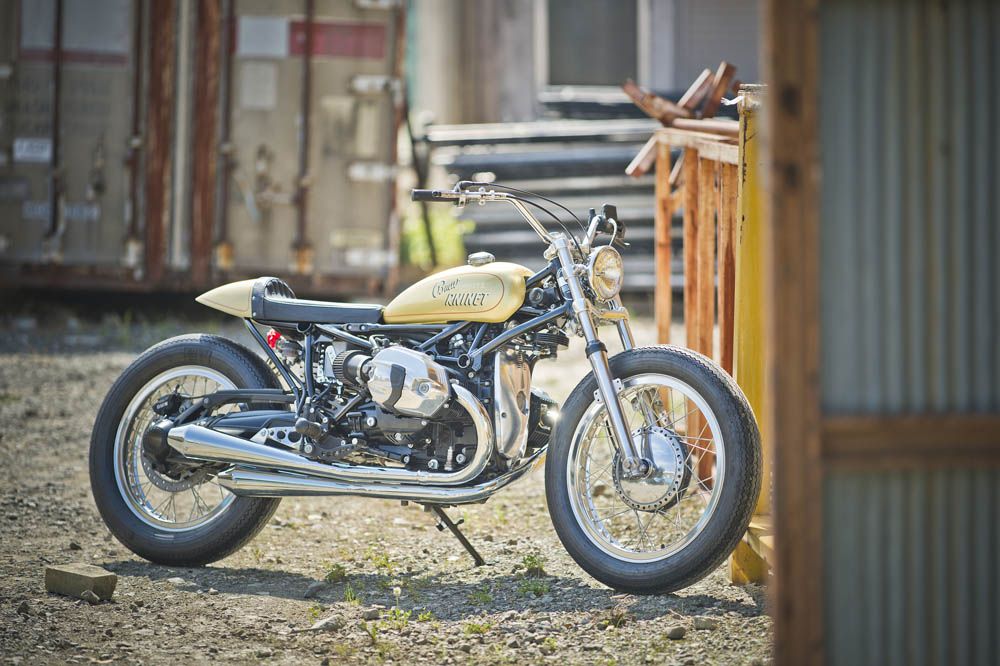 Preparaciones sobre la BMW R nineT