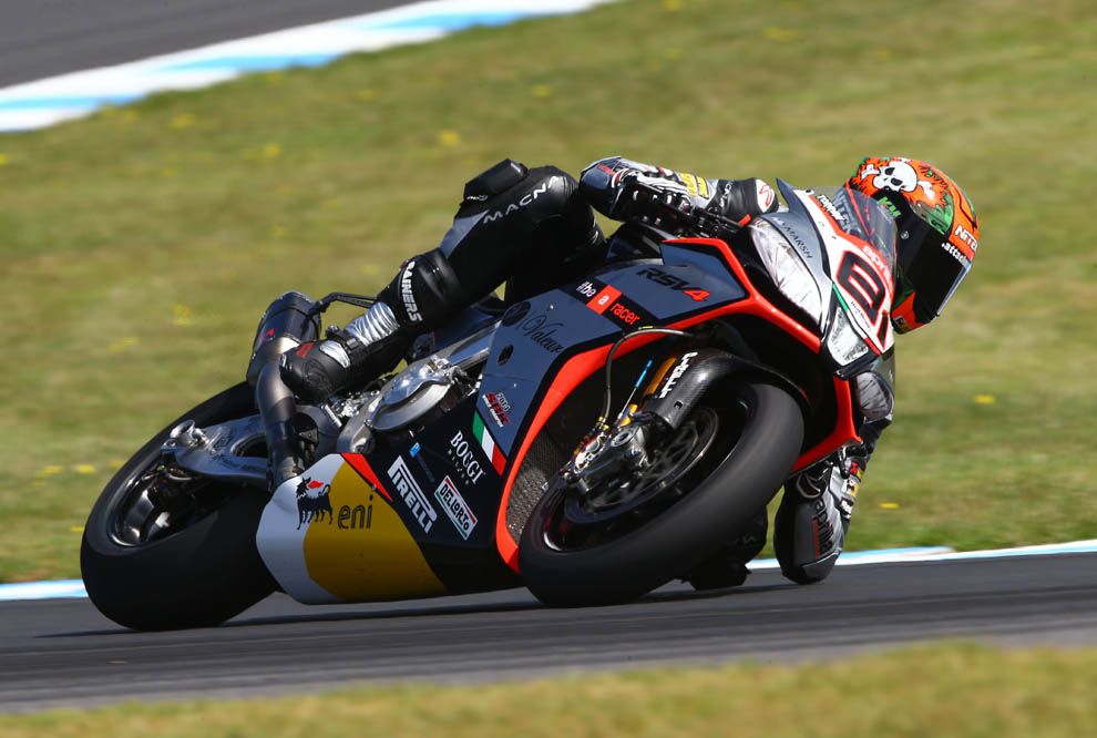 Entrenamientos de SBK en Phillip Island. Galería