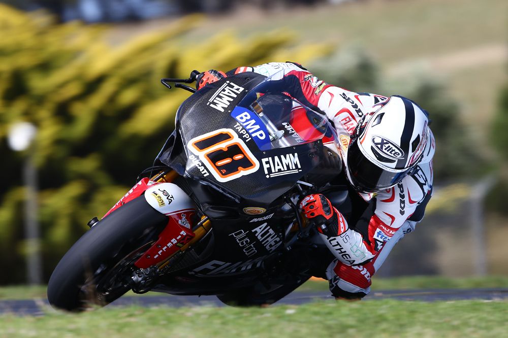 Entrenamientos de SBK en Phillip Island. Galería