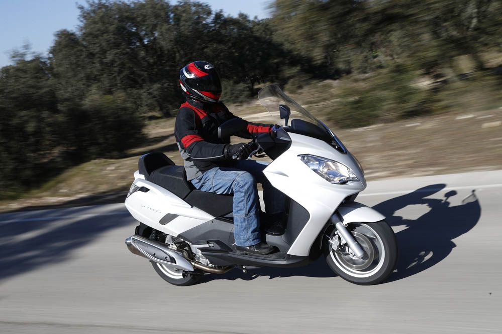 Prueba del Peugeot Satelis 400. Galería