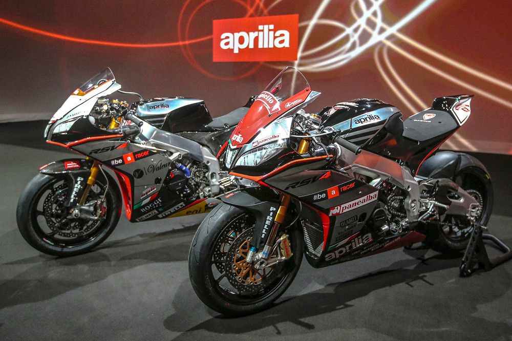 Presentación equipos Aprilia 2015. Galería