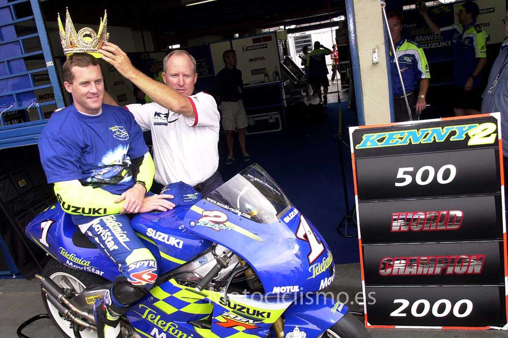 Kenny Roberts, campeón de 500 en 2000