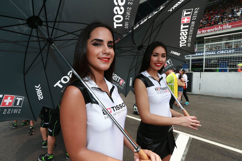 Las chicas de las Superbike en Tailandia