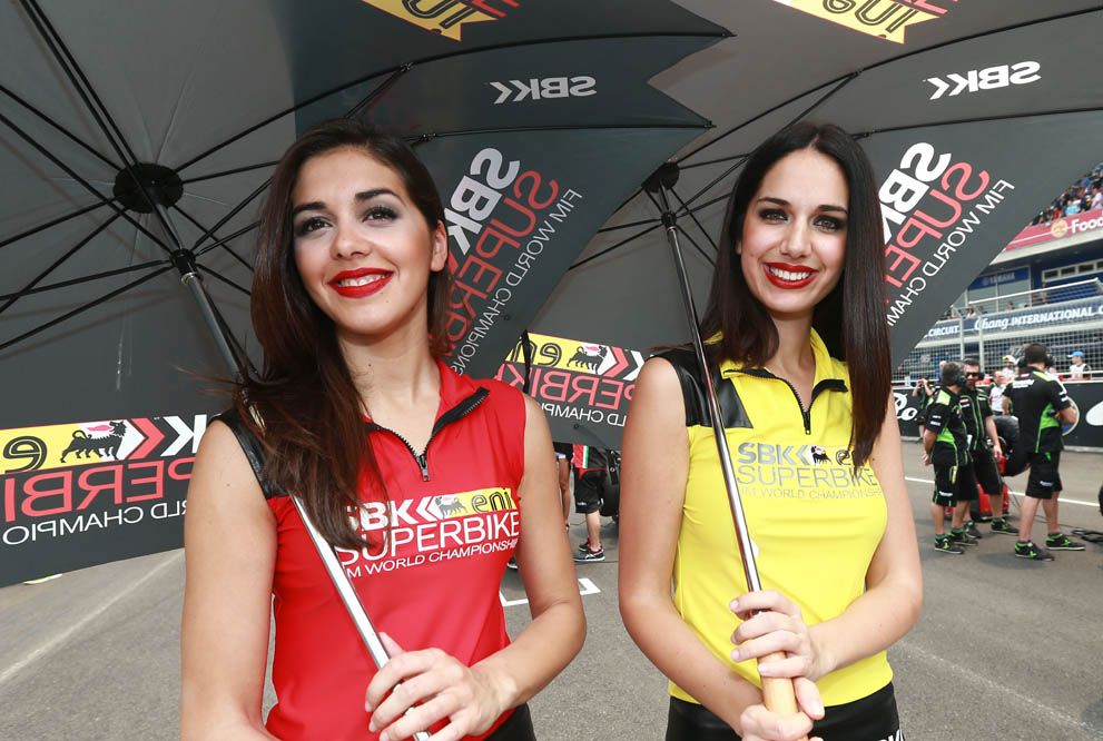 Las chicas de las Superbike en Tailandia