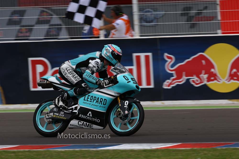 La carrera de Moto3 de Argentina en fotos