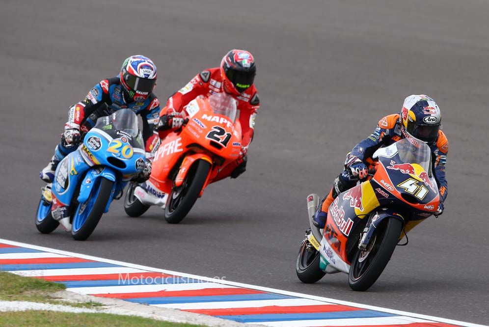 La carrera de Moto3 de Argentina en fotos