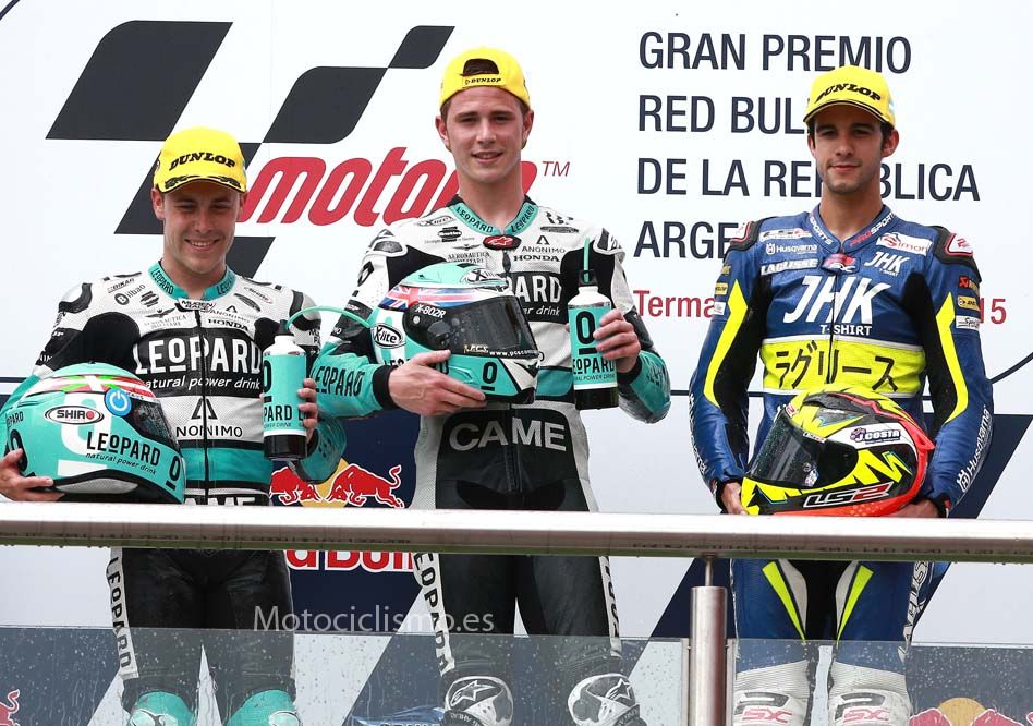 La carrera de Moto3 de Argentina en fotos