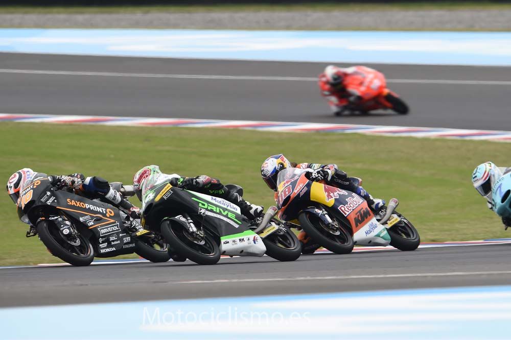 La carrera de Moto3 de Argentina en fotos