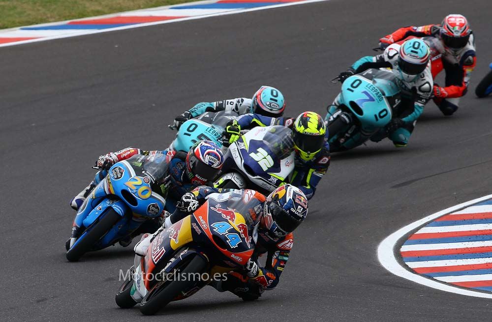 La carrera de Moto3 de Argentina en fotos