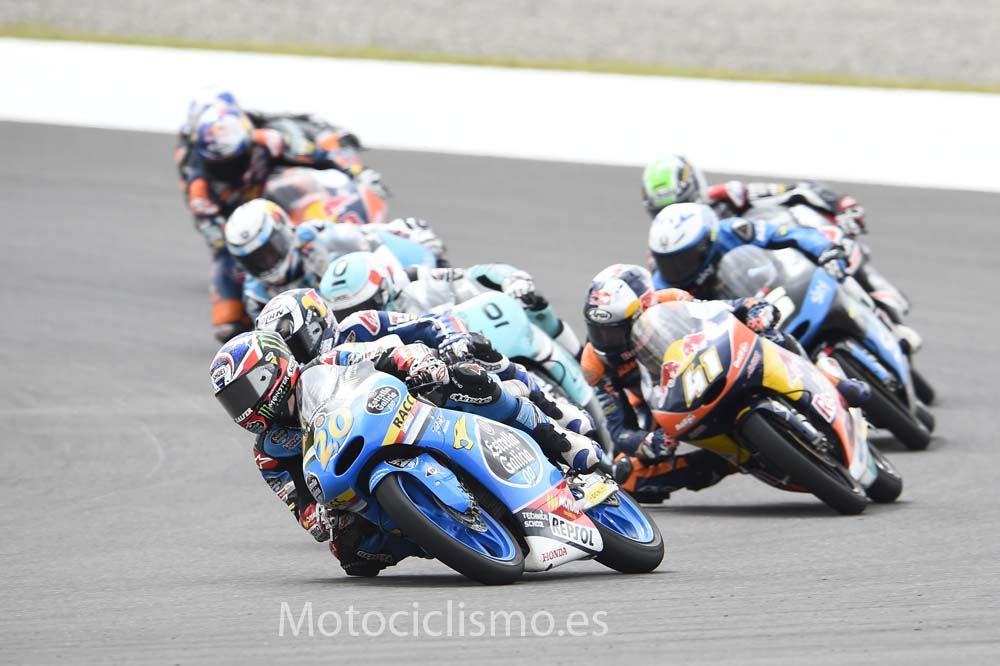La carrera de Moto3 de Argentina en fotos