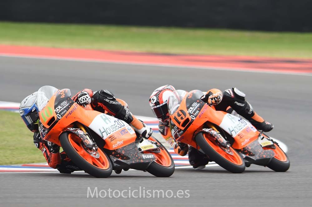 La carrera de Moto3 de Argentina en fotos