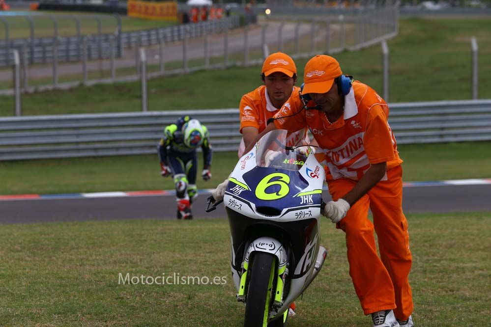 La carrera de Moto3 de Argentina en fotos