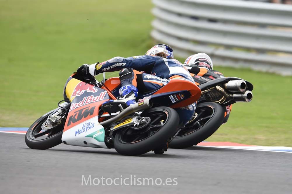 La carrera de Moto3 de Argentina en fotos