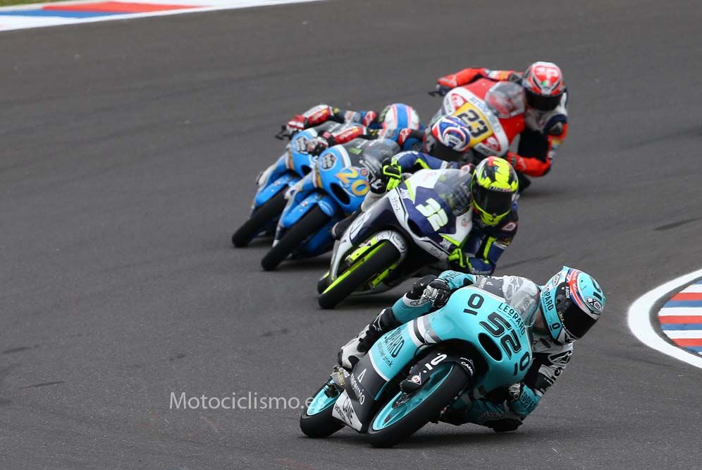 La carrera de Moto3 de Argentina en fotos