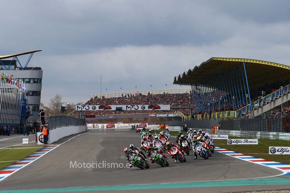 Mundial de SBK en Assen. Fotos