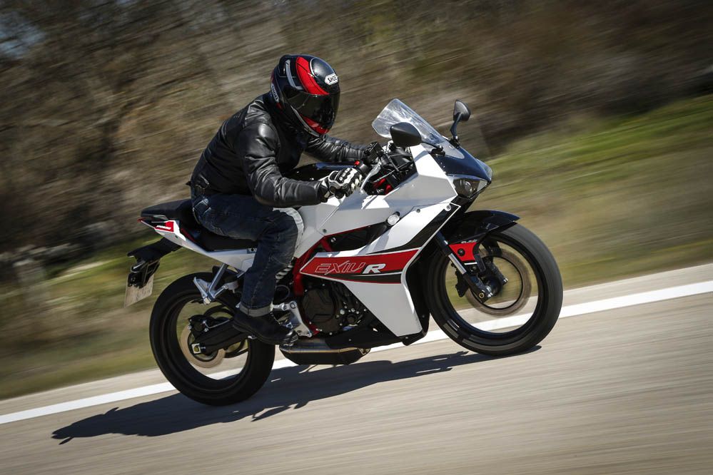 Prueba de la Hyosung GD 250R. Galería