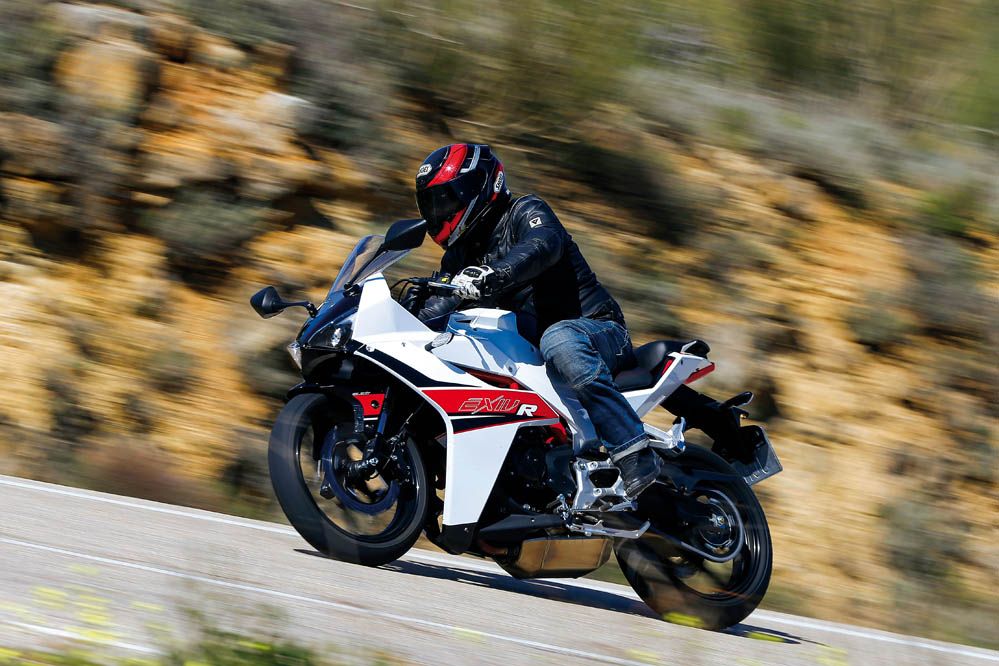 Prueba de la Hyosung GD 250R. Galería