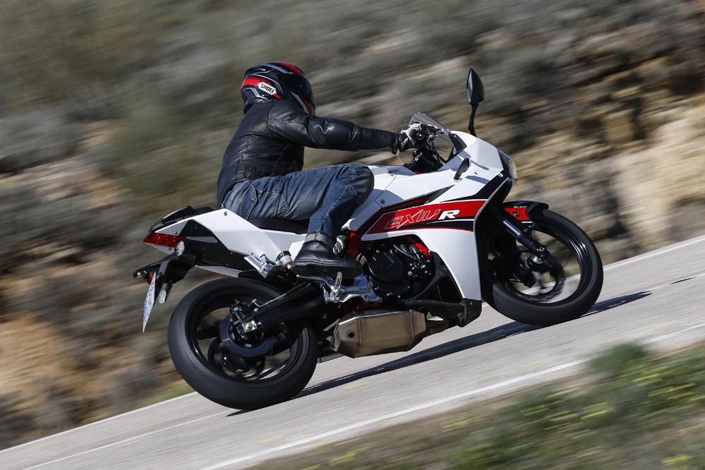 Prueba de la Hyosung GD 250R. Galería