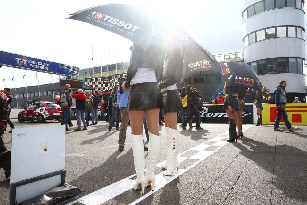 Las chicas de las SBK en Assen