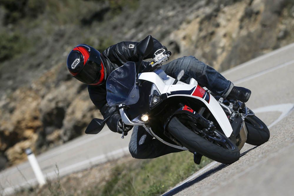 Prueba de la Hyosung GD 250R. Galería