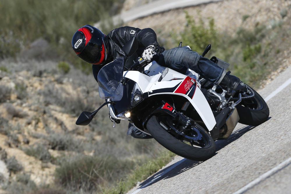 Prueba de la Hyosung GD 250R. Galería