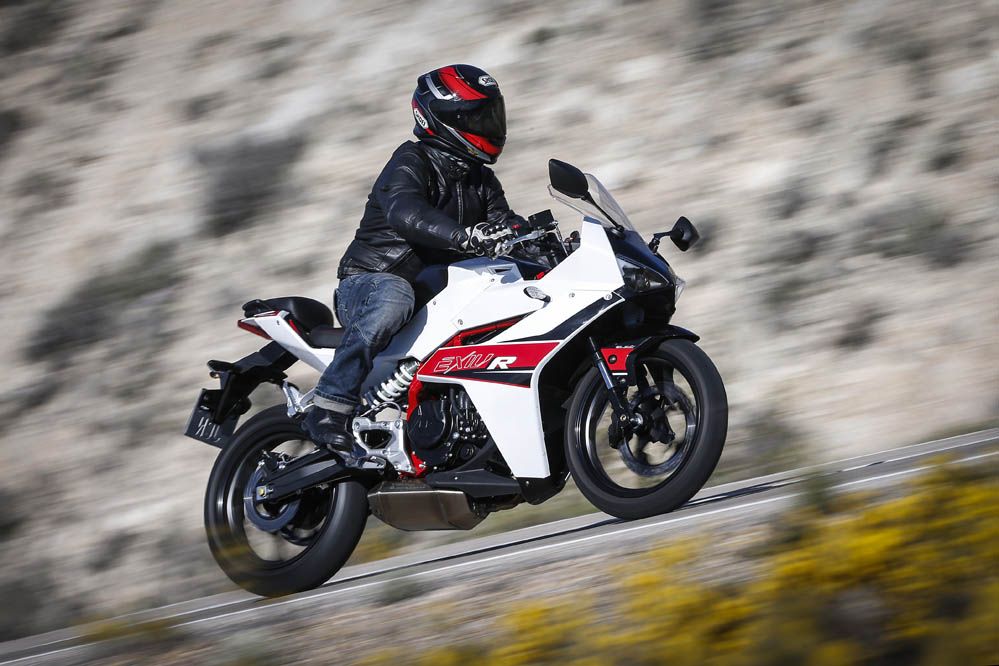 Prueba de la Hyosung GD 250R. Galería