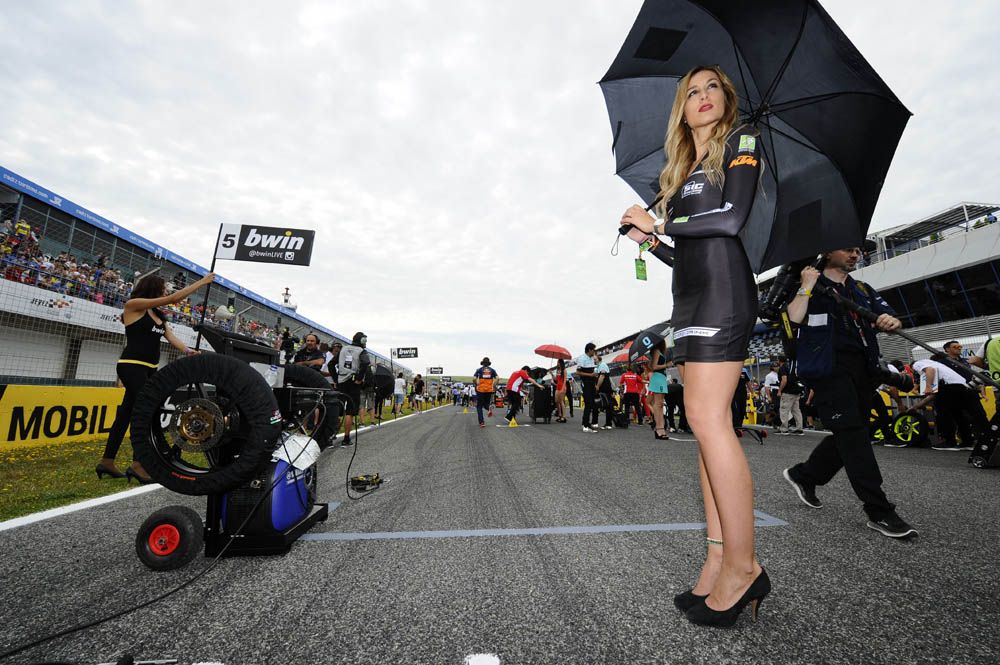 Las chicas del Gran Premio de España