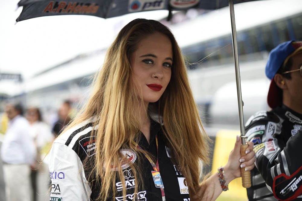 Las chicas del Gran Premio de España