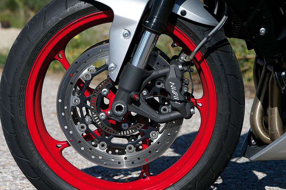 Prueba de la Triumph Street Triple Rx.Galería