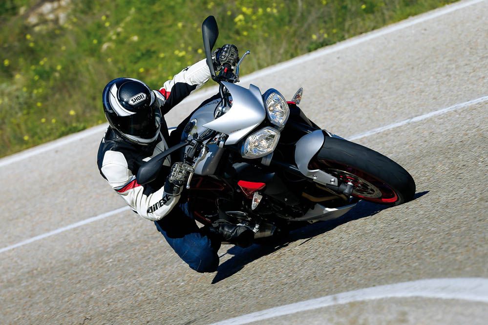 Prueba de la Triumph Street Triple Rx.Galería