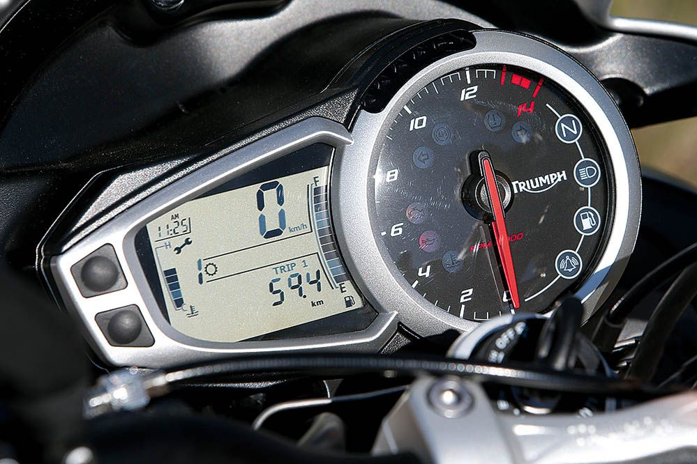 Prueba de la Triumph Street Triple Rx.Galería
