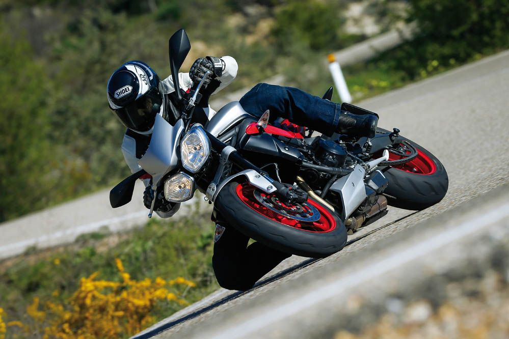 Prueba de la Triumph Street Triple Rx.Galería