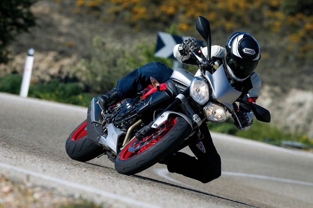 Prueba de la Triumph Street Triple Rx.Galería