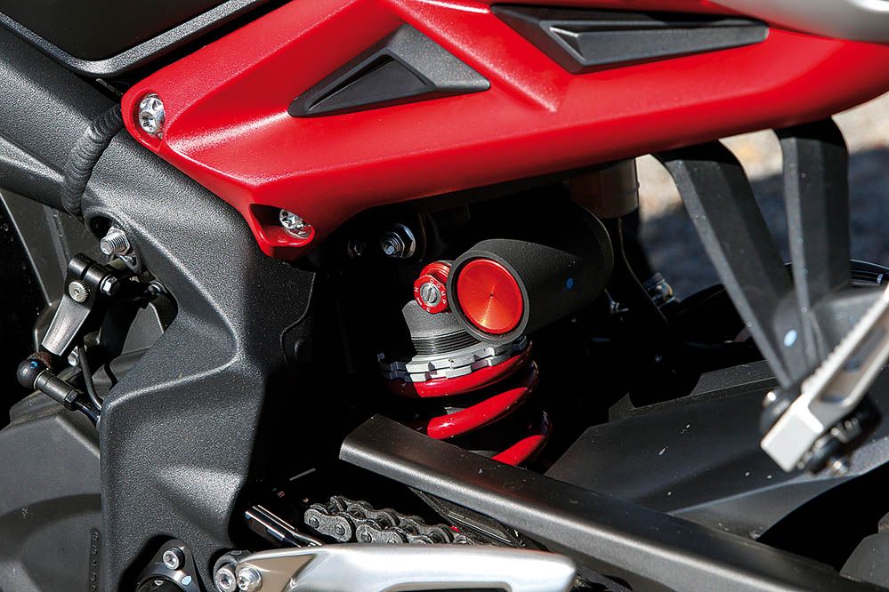 Prueba de la Triumph Street Triple Rx.Galería