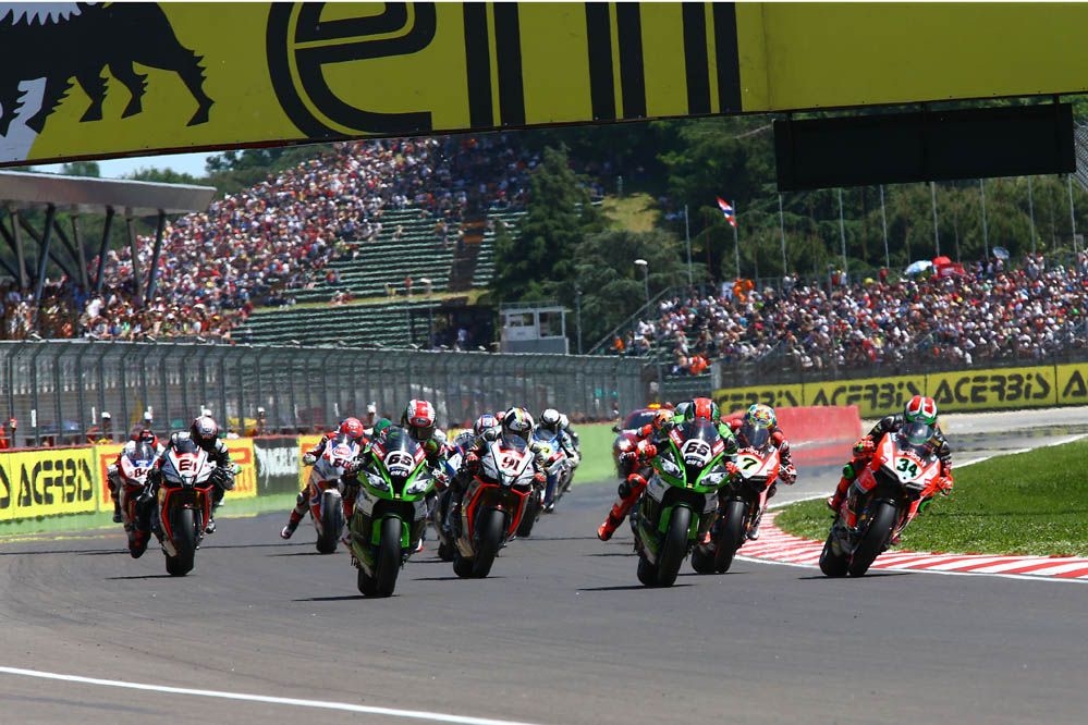 Mundial de SBK en Imola. Fotos