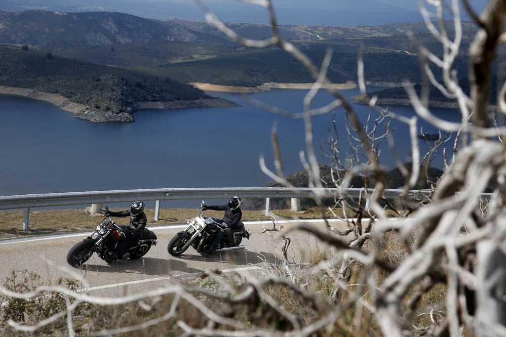 Comparativa Custom: Harley Davidson FXDF Fat Bob y Triumph Thunderbird Commander. Galería