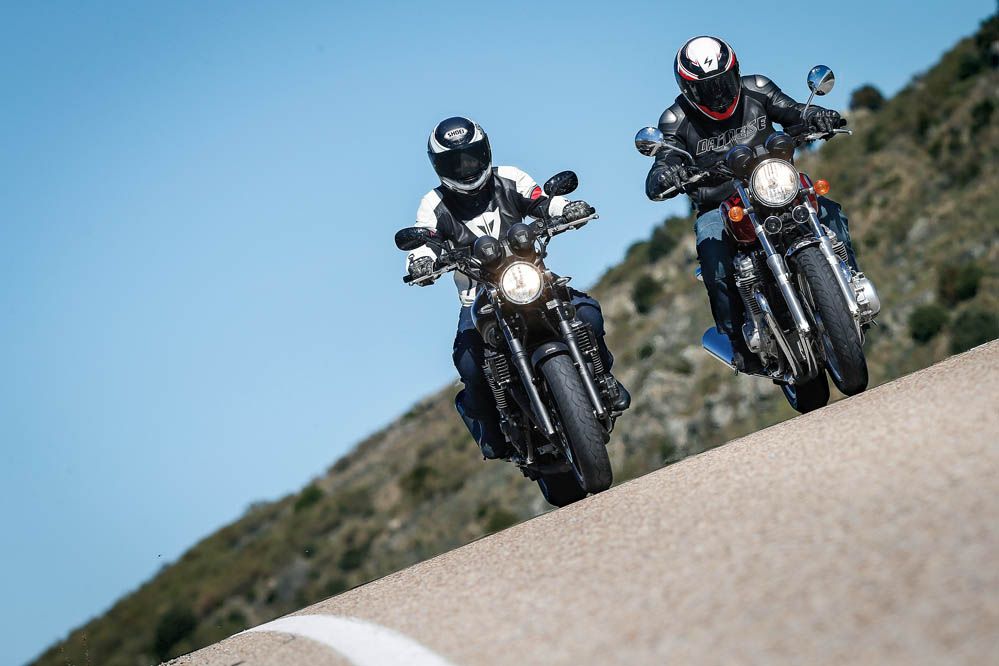 Comparativa Honda CB1100EX-Yamaha XJR1300. Galería