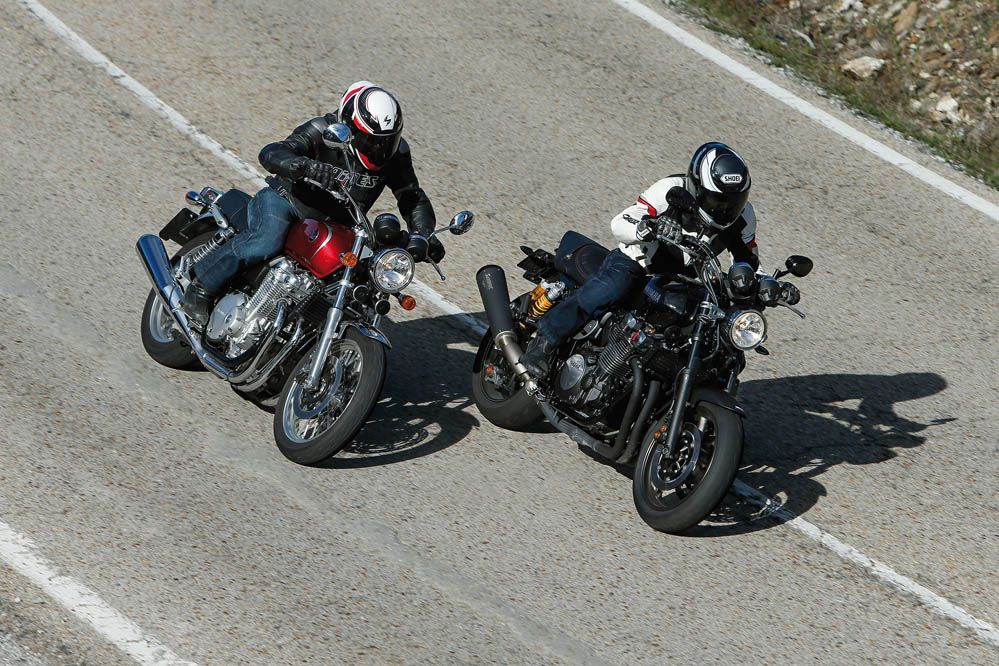 Comparativa Honda CB1100EX-Yamaha XJR1300. Galería