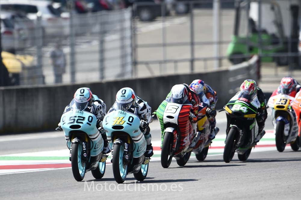 La carrera de Moto3 de Mugello en fotos