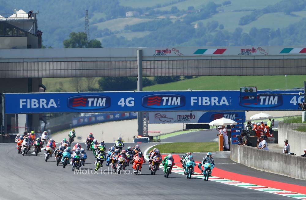 La carrera de Moto3 de Mugello en fotos