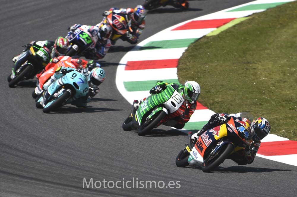 La carrera de Moto3 de Mugello en fotos
