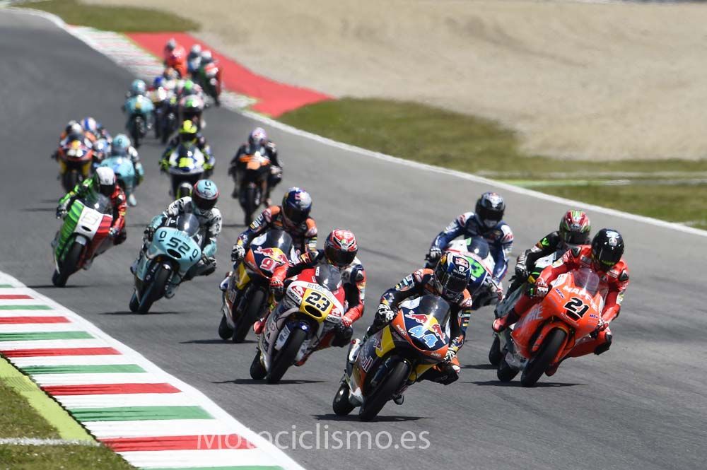 La carrera de Moto3 de Mugello en fotos